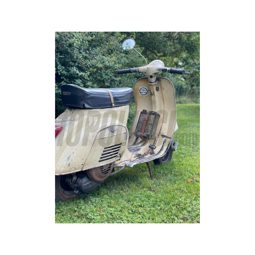 Oil can rack  Vespa Smallframe, Largeframe, Wideframe - untrated steel, legshield center