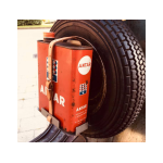 Oil can rack  Vespa Largeframe, Wideframe with 8" closed rims- untrated steel, spare wheel holder