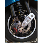 Kit freno a disco anteriore DEXTER RACING Vespa 50 Special, 125 Primavera, ET3 - pinza viola