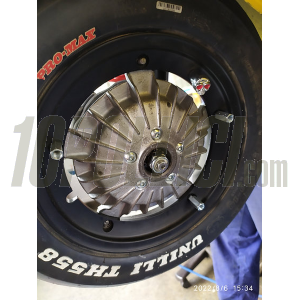 Front disc brake kit DEXTER RACING, for Vespa 50 Special, 125 Primavera, ET3 - violet caliper