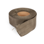 Exhaust insulating strap - 50mm x 10m, olive green