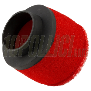 Air filter MARCHALD Power Double Layer Ø 100 x 105mm - connection Ø 46,49,52,55,58 mm - red