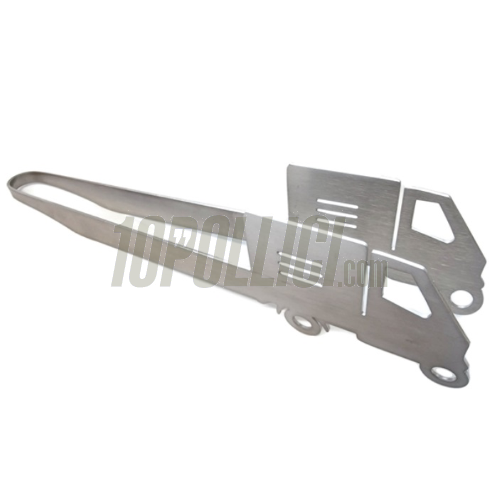 Pinza per barbecue MRP con motivo Ape, in acciaio inox
