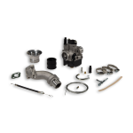 Carburetor Kit to crankcase MALOSSI PHBL 25 BS Vespa PK 125 S, 2 holes -with elastic fixing
