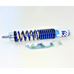 Front shock absorber SEBAC Vespa PX - WHITE body BLUE spring