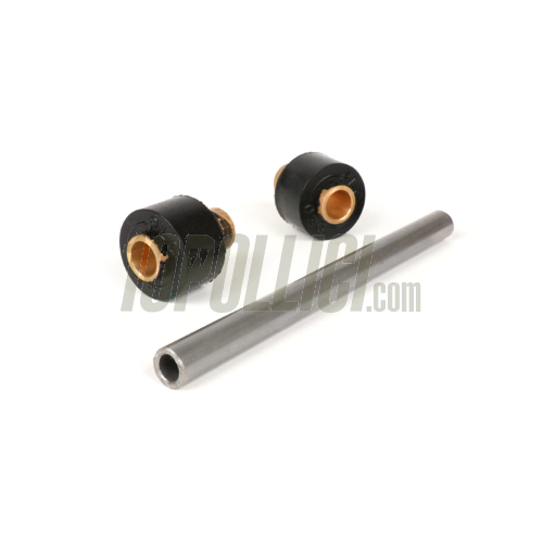 Silentblocks PLC Corse, engine, Vespa Smallframe - black