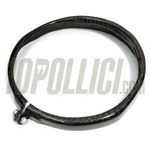 Headlamp rim TOMAS COMPOSITI Vespa 90, 125 ET3 Primavera, Super, Ø115mm, carbon fiber