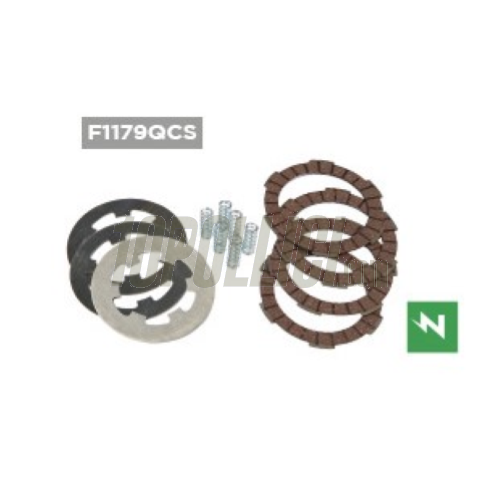 Clutch discs NEWFREN PRORACE F1179QCS for 6 springs clutch Vespa Smallframe