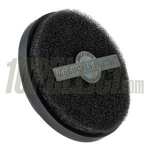 Air filter MARCHALD Power Double Layer Ø 100 x 40mm - connection Ø 46,49,52,55,58 mm - black
