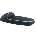 Sella CORSA 2.0 per Vespa 50, Special, Et3 Primavera bordata in bianco