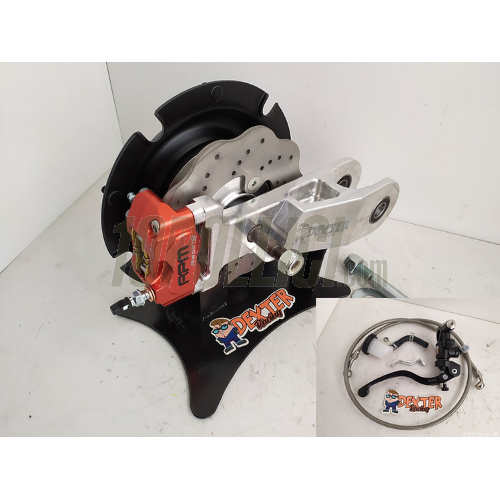 Kit modifica freno a disco "ECO"  DEXTER RACING per Ape 50