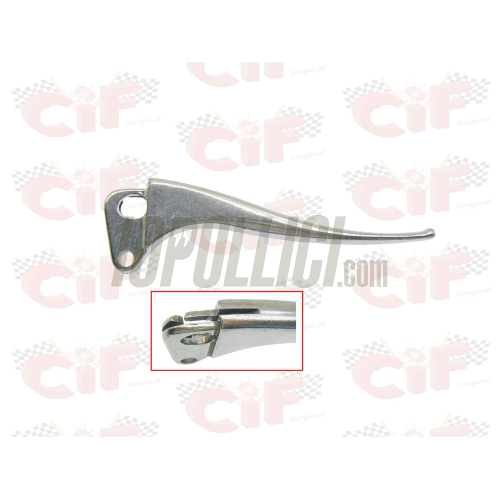 Lever Vespa 50, GT, GL, Sprint, GS, SS, L=130mm - with front milling