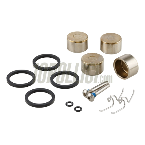 Kit revisione per pinza freno radiale GRAND-SPORT, 4 pistoncini, nera