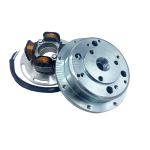 Flywheel + stator + plate for CDI ignition VMC cone 19mm, 1,4Kg, Vespa Largeframe