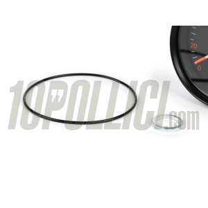 Speedometer BGM PRO Vespa PX 125, 150, 200, black ring, 160 Km/h