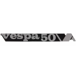 Badge "vespa 50 A" for side panel Vespa PK 50 XL Automatica