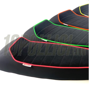 Sella SPORT RACING Summer Fluo bordino giallo per Vespa 50, Special, Et3 Primavera 