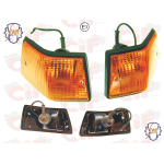 Rear blinkers set, left and right, Vespa PX, PE, T5 - SIEM