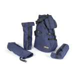 Bag ROLLERSACK Vespa, LML, water repellent, blue