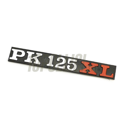 Badge PK125XL for side panels Vespa PK 125 XL