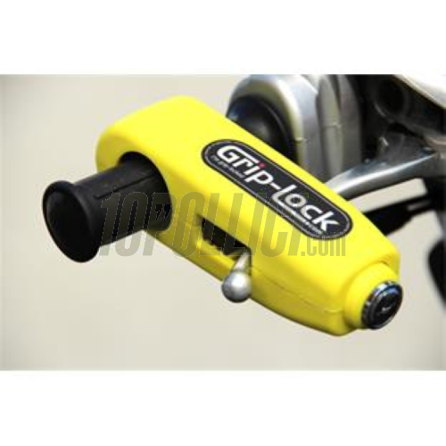 Security Lock Grip Lock brake/clutch lever blocker - yellow