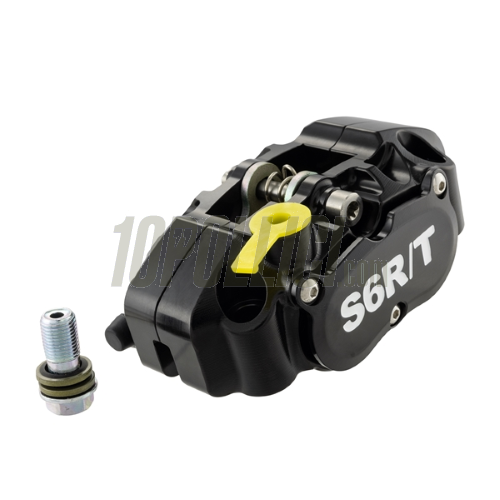 Pinza freno STAGE 6 R/T MK2, 4 pistoncini, radiale, nera