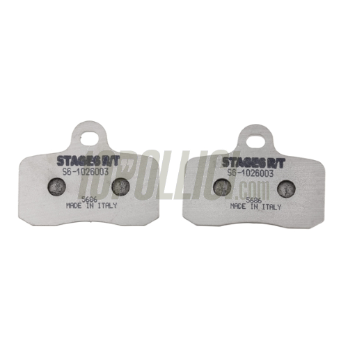 Pads for brake caliper STAGE 6 R/T MK2, 4 pistons, radial