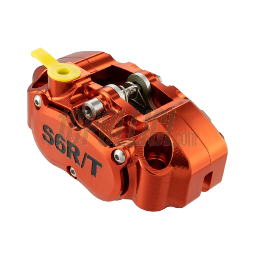 Brake caliper STAGE 6 R/T MK2, 4 pistons, radial, orange