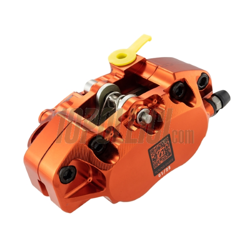 Brake caliper STAGE 6 R/T MK2, 4 pistons, radial, orange