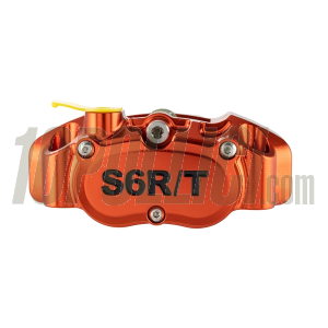 Brake caliper STAGE 6 R/T MK2, 4 pistons, radial, orange