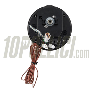 Speedometer rev counter SIP TACHO KARACHO for Vespa PX Arcobaleno, '98, MY, '11, 16.000rpm, face: black