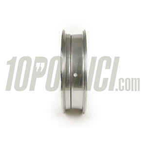 Stainless steel wheel rim 2.10-10 decomposable BGM PRO Vespa 50 Special, 125 ET3 Primavera, Sprint, GT, GL, TS, Rally, PX, PK, T5 