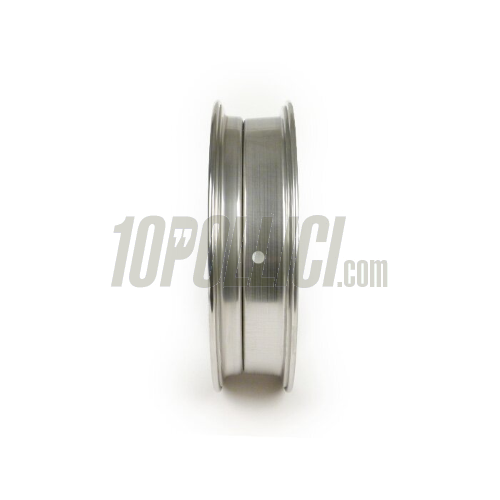 Stainless steel wheel rim 2.10-10 decomposable BGM PRO Vespa 50 Special, 125 ET3 Primavera, Sprint, GT, GL, TS, Rally, PX, PK, T5 