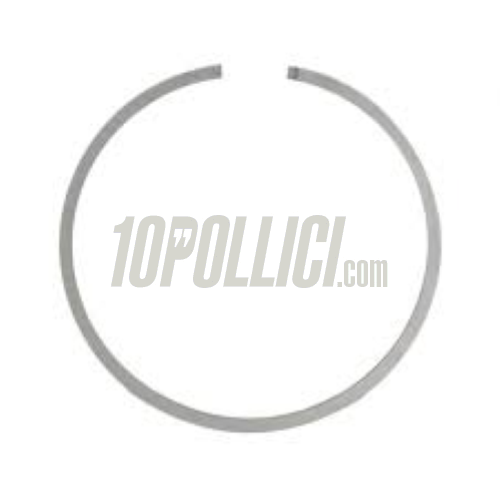 Piston ring, lower, d.38,2x1,5mm PIAGGIO CIAO, SI