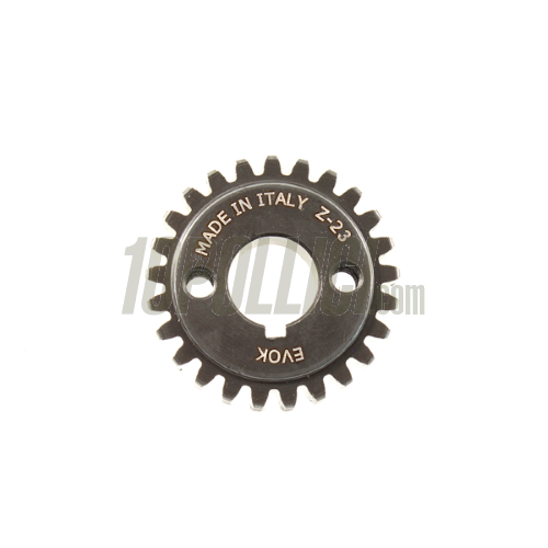 Primary driven gear z=23 for gearbox 24-72 EVOK straight teeth, for Vespa 50, 90, 125 ET3 Primavera, PK