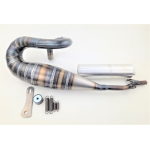 Racing exhaust QUATTRIN M3-43 for M-43 cylinderkit Piaggio CIAO, SI, BRAVO, BOXER
