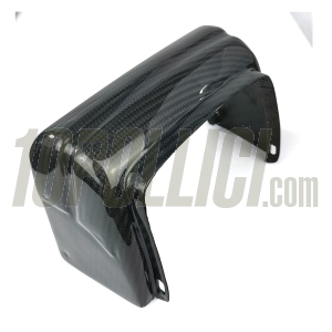Carbon fiber rear mudguard TOMAS COMPOSITI for  PX PE Lusso (1 serie) IN FIBRA DI CARBONIO - distanza fori 115mm