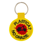 Key ring "PLASTICA? NO GRAZIE"