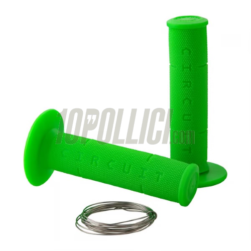 Grips CIRCUIT IV Ø=22/24mm, l=120mm - neon green