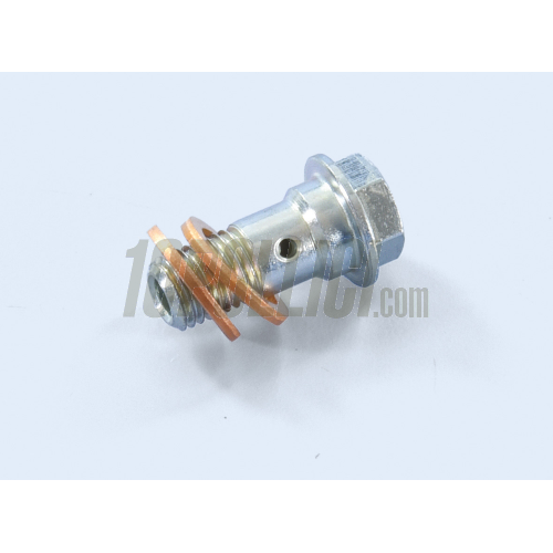 Connection adapter screw POLINI for brake hose, Ø 10mm, thread M8