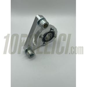Rear wheel Flange GpRacingParts Piaggio Ciao, Sì, Bravo, Grillo, Superbravo, Boss - anodised black