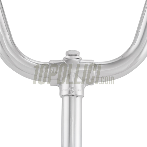 Handlebar Cuppini for Piaggio Ciao PX - chromed