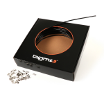 Cable sleeve BGM Øe 6mm with pvc inlay, black - 25m