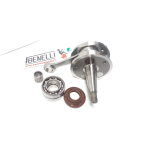 Crankshaft rotary valve 17 BENELLI - cone 20, circles 83/87, stroke 43, conrod 87 - Vespa Smallframe