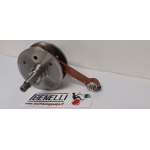 Crankshaft BENELLI stroke 60, conrod 110, reed valve intake, circles 97 - Vespa PX 200