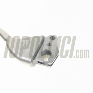 Left spare clutch lever for VB-11 set OTTOPUNTOUNO CNC aluminium - Vespa PK - Silver