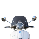 Wind shield FACO "GTS" - Vespa GTS, GTS Super 2008/2018 - transparent tanned