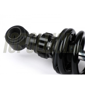 Rear Shock Absorber - BGM PRO R12 V3 Black Edition RGS, 300-310mm - Lambretta LI, LIS, SX, TV, DL, GP - black