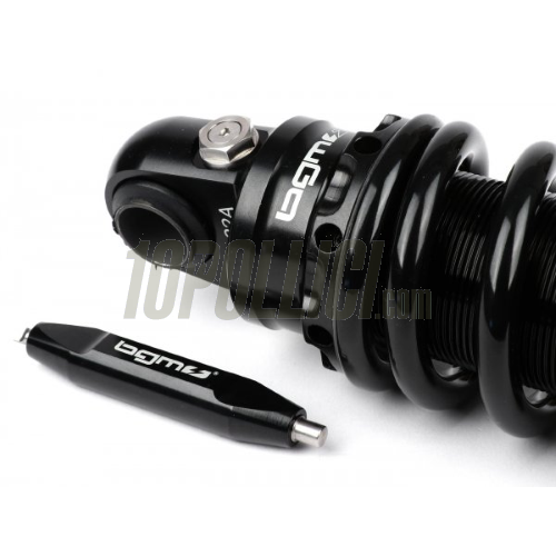 Rear Shock Absorber - BGM PRO R12 V3 Black Edition RGS, 300-310mm - Lambretta LI, LIS, SX, TV, DL, GP - black