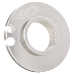 Gear roll SIP Vespa 50 Special, 125 ET3 Primavera, TS, Sprint Veloce, 200 Rally, Ø 50 mm, short shifter, aluminium, CNC machined, silver anodized